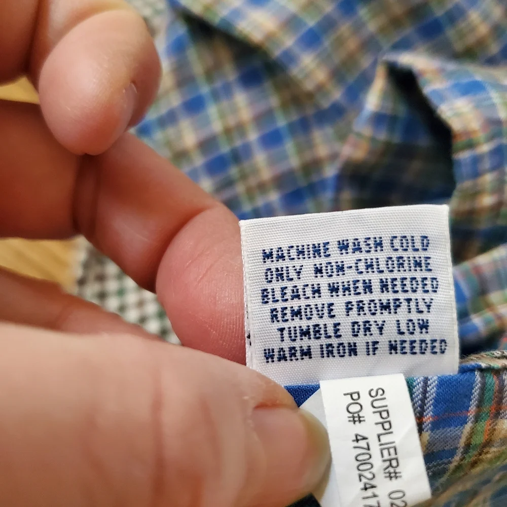 2 Ralph Lauren long sleeve button down shirts. Large - Picture 13 of 13